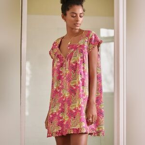 Printfresh Bagheera Pintuck Sleep Dress Small